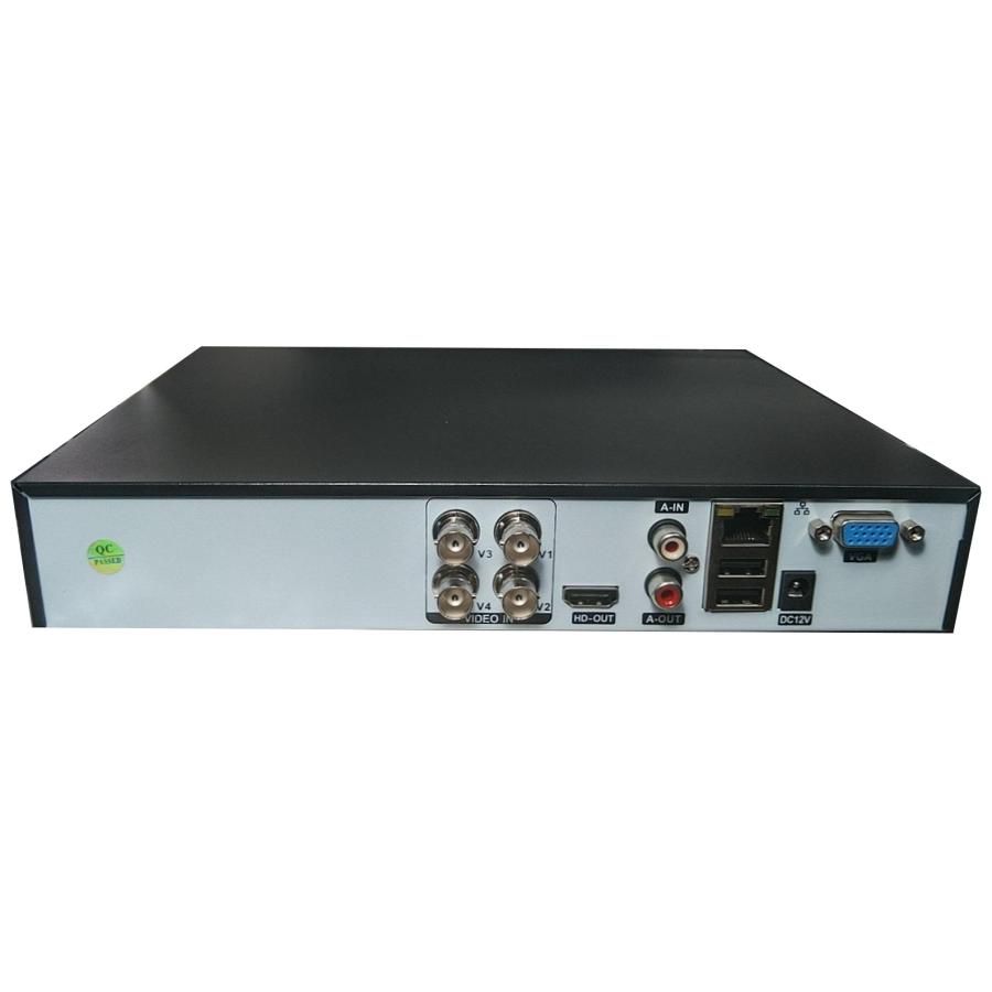 防犯カメラ用 DVR 4CHレコーダー HDDなし 1080N LAN接続 HD 高