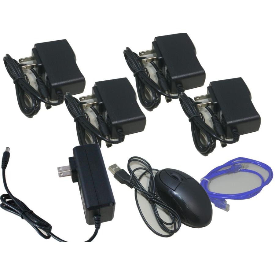 防犯 カメラ 4台セット ワイヤレス 130万画素 210万画素 選択可 ハイビジョン 4ch レコーダー 監視カメラ HDD 無線 ネットワーク 屋外 屋内 スマホ 録画機能付き |  | 03