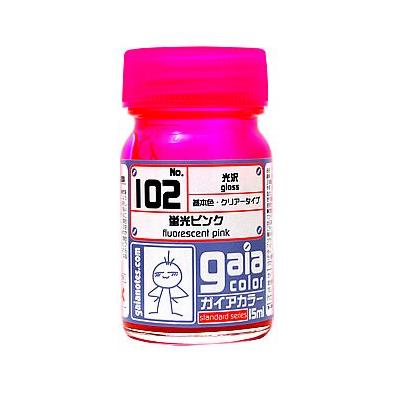ガイアカラー 102 蛍光ピンク 塗料 : ガンダムグッズ専門SHOP G