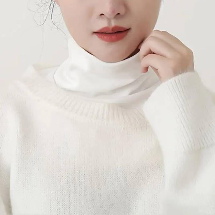 2点20%・3点30%OFF】春新作 ネックカバー 2タイプ ハイネック