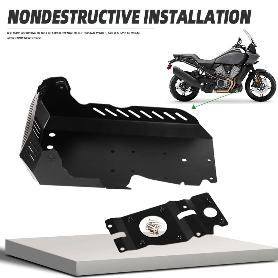 並行輸入品 ハーレーパンマナ1250 S P1250 RA1250用アクセサリー エンジンフレームガード 滑り止めプレート_5