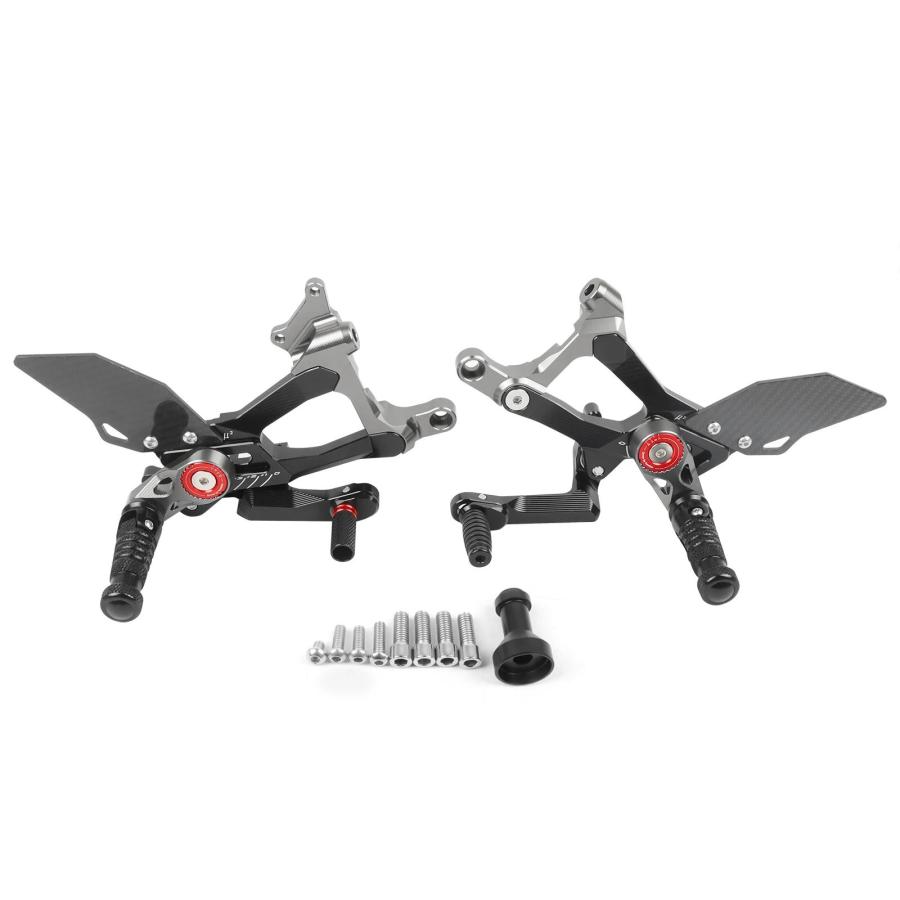 並行輸入品 バイク用カーボンフットレストキット ドゥカティパニガーレV4S V4R V4 ストリートファイターV4 2018 2023用リアキット_1