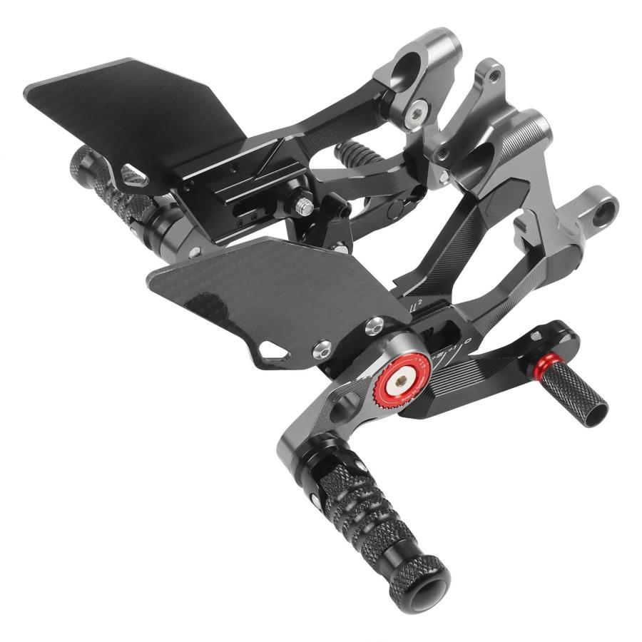 並行輸入品 バイク用カーボンフットレストキット ドゥカティパニガーレV4S V4R V4 ストリートファイターV4 2018 2023用リアキット_3
