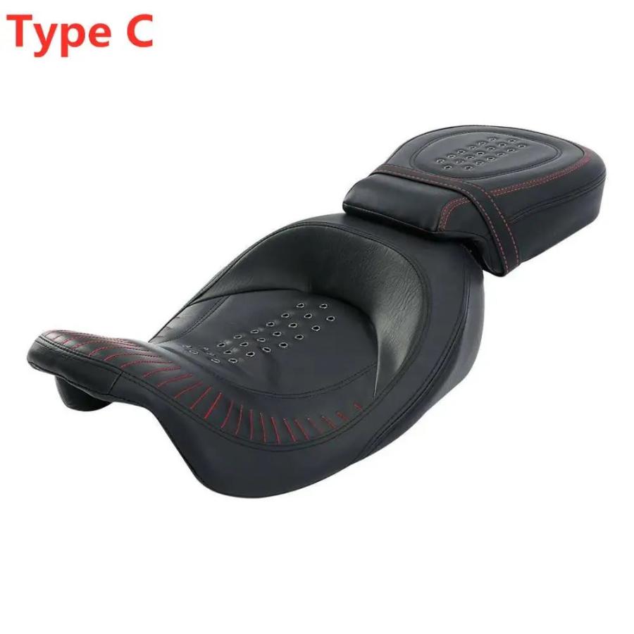 並行輸入品 ハーレーツーアップシートPILLIONストリートツーリング用カルテリグライドロードスペシャルクラシックCVO 2009 2022 バイク_4