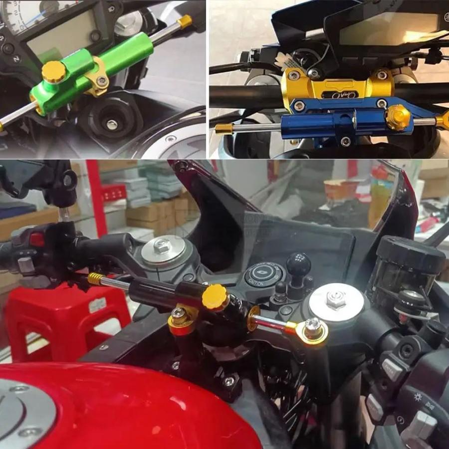 並行輸入品】 カワサキステアリングダンパーホルダー取り付けキット