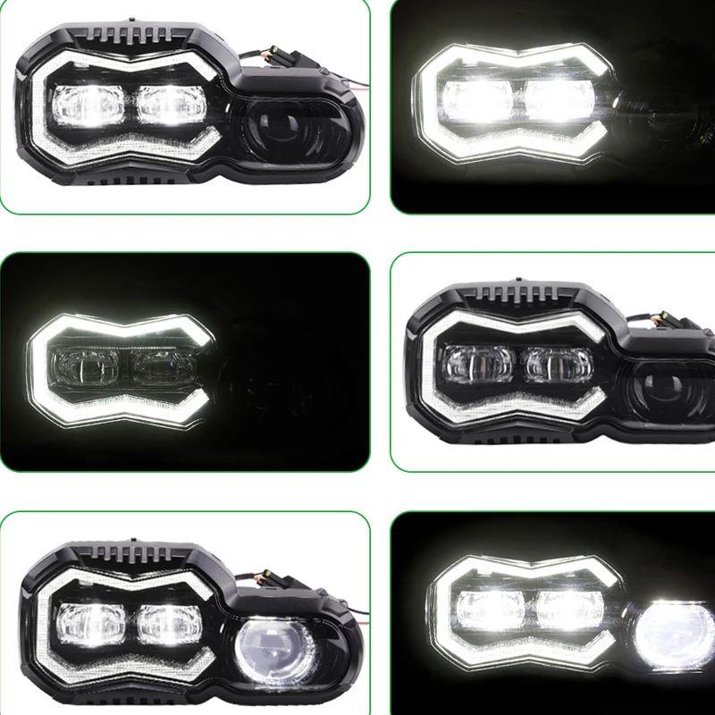 並行輸入品 BMW F800GS F800R F650GS F700GS ADVアドベンチャーF800用高ビーム ロービームプロジェクターヘッドライトアセンブリ_3