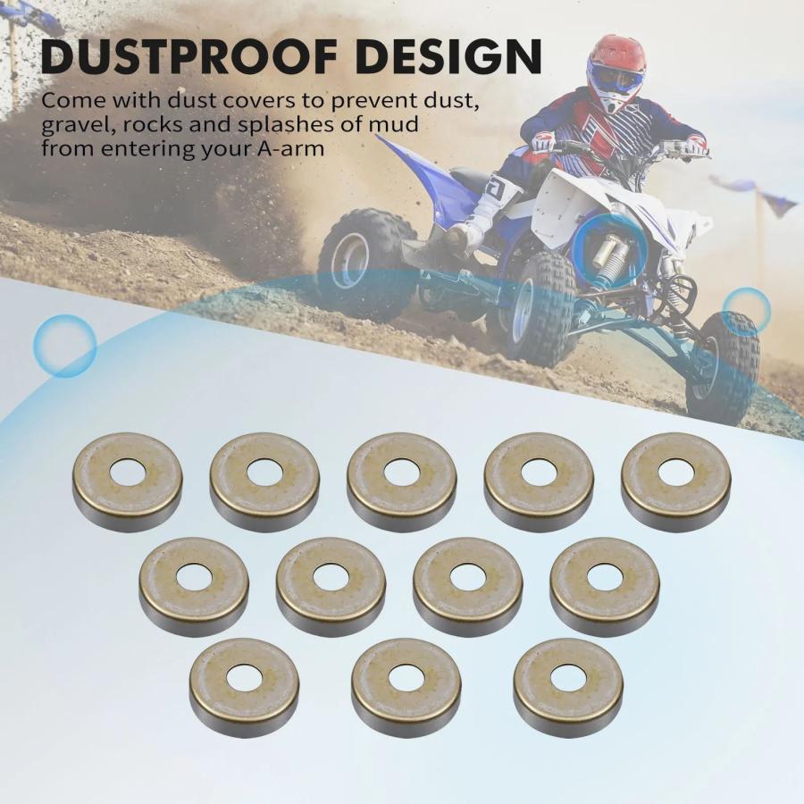 並行輸入品 450R YFZ A アーム用ブッシュシャフトキットFORYAHA YFZ450R 2009 2022 2018 2020 YFZ450X 2010 2011 YFZ450 2017アクセサリー_2