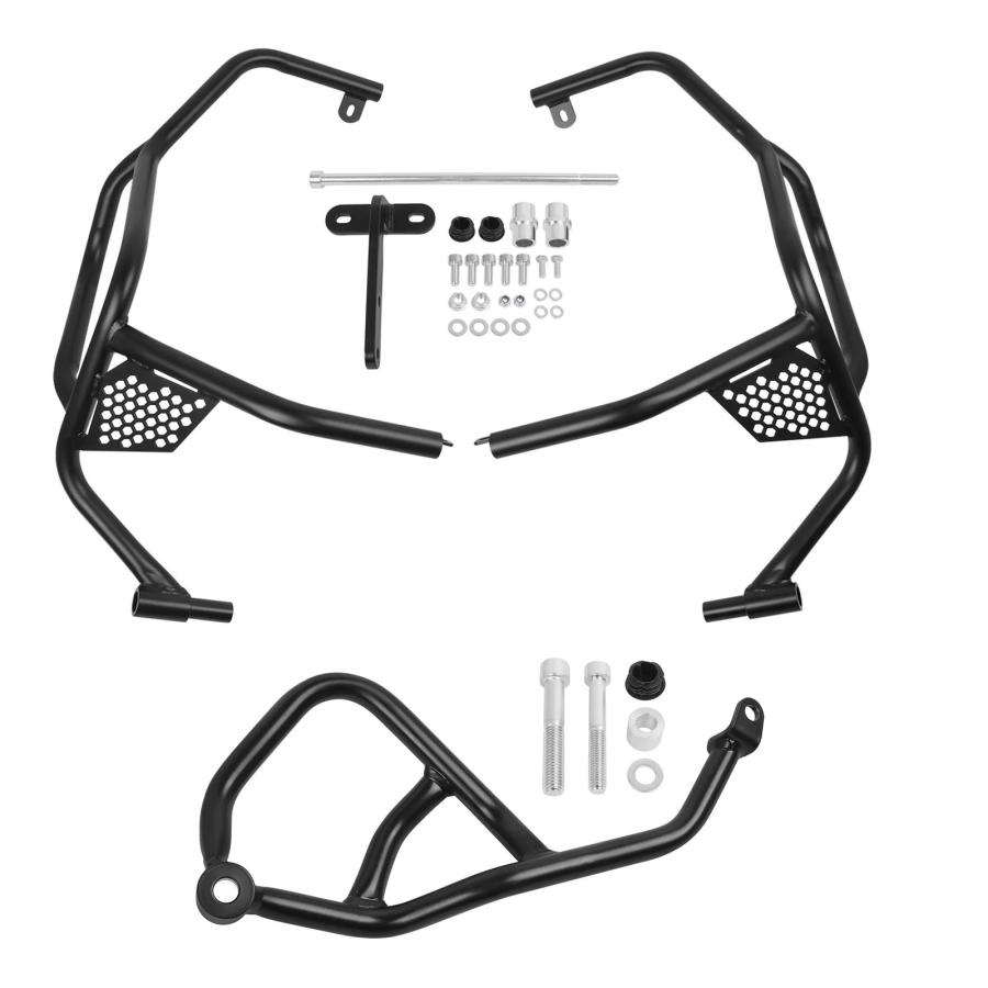 並行輸入品 二輪車クラッシュタンクバー エンジンガード ウォーターポンププロテクター バンパーフレーム保護 ドゥカティ砂漠xデザートx 2022-2024_4