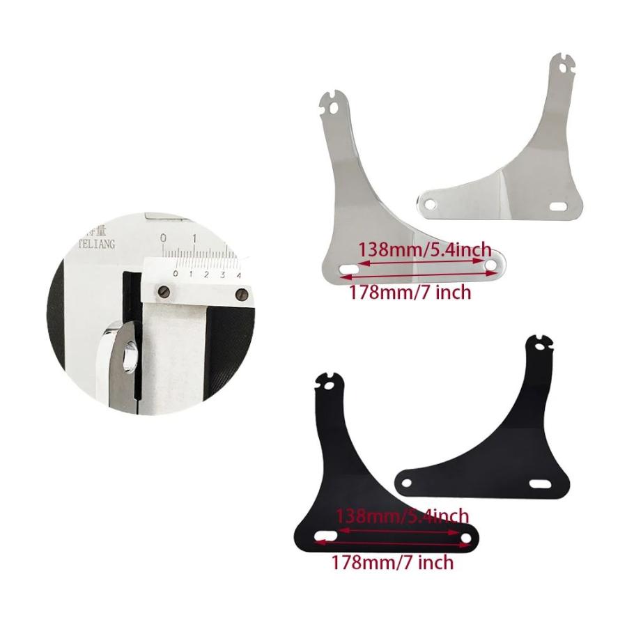 並行輸入品 バイク用多目的ラックスリムデラックスヘリテージFLSTN FLSL FLSTC 2001-2017_2