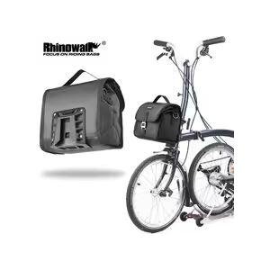 並行輸入品 Rhinowalk-防水自転車ハンドルバーバッグ,断熱ショルダー
