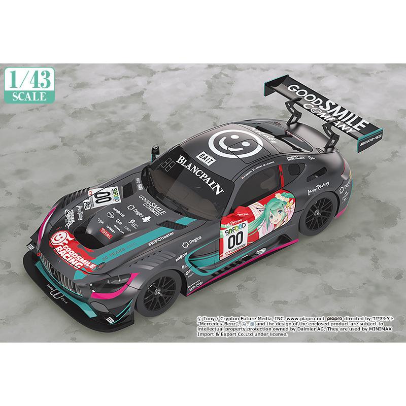 1/43 グッドスマイル 初音ミク AMG 2017 SPA24H 決勝 ver 1/43 グッドスマイル 初音ミク AMG 2017 SPA24H 決勝 ver