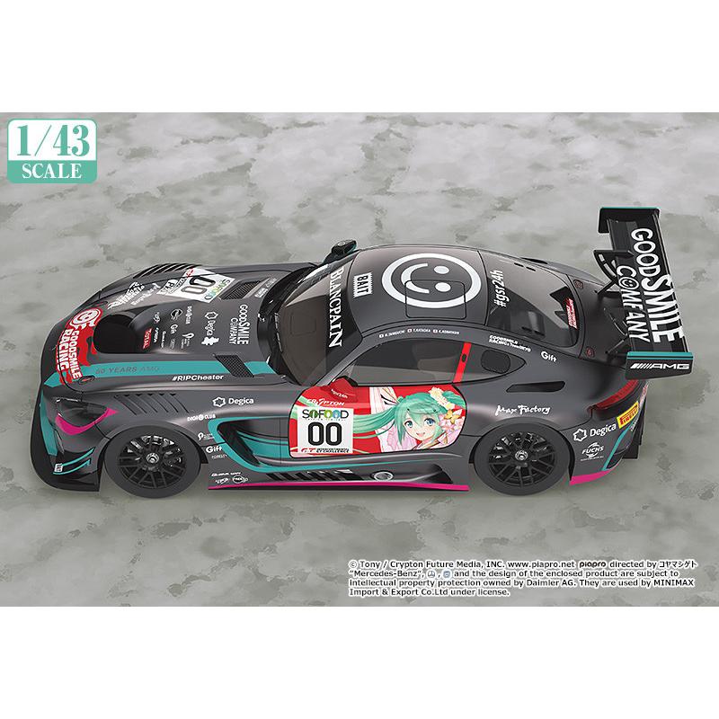 1/43 グッドスマイル 初音ミク AMG 2017 SPA24H 決勝 ver 1/43 グッドスマイル 初音ミク AMG 2017 SPA24H 決勝 ver