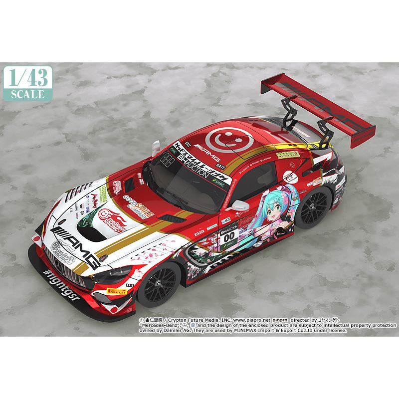 エルデンリング 1/43 Mercedes-AMG Team GOODSMILE 2019 SUZUKA 10HOURS ver. モデルカー ミニカー