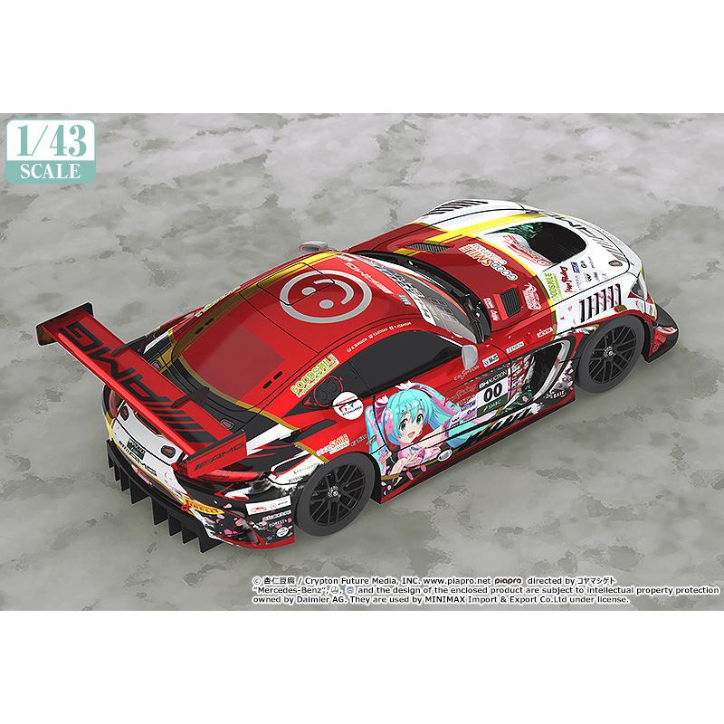 エルデンリング 1/43 Mercedes-AMG Team GOODSMILE 2019 SUZUKA 10HOURS ver. モデルカー ミニカー