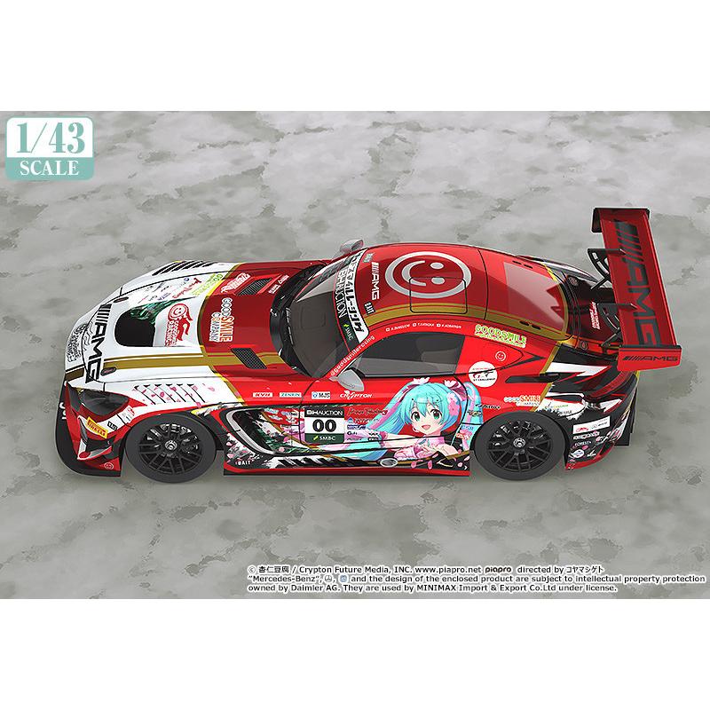 エルデンリング 1/43 Mercedes-AMG Team GOODSMILE 2019 SUZUKA 10HOURS ver. モデルカー ミニカー