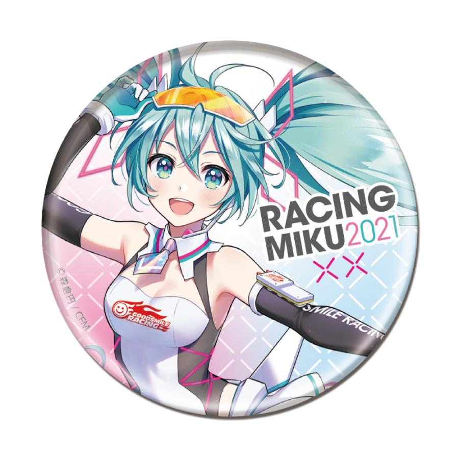 豪華な レーシングミク 21ver ビッグ缶バッジ 1 キービジュアル 初音ミク Gtプロジェクト 安心