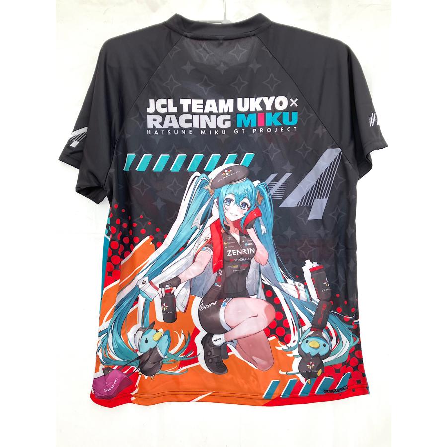 レーシングミク 2023 JCL TeamUKYO 応援Ver. ドライTシャツ レーシングミク 2023 JCL TeamUKYO 応援Ver. ドライTシャツ