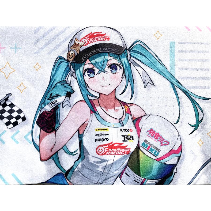 レーシングミク KYOJO CUP 2024Ver. フェイスタオル : GSR レーシングミク KYOJO CUP 2024Ver. フェイスタオル : GSR