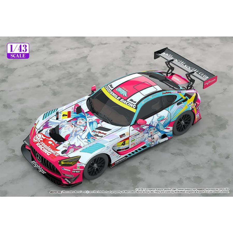 1/43 グッドスマイル 初音ミク AMG 2024 開幕戦Ver. : GSR 1/43 グッドスマイル 初音ミク AMG 2024 開幕戦Ver. : GSR