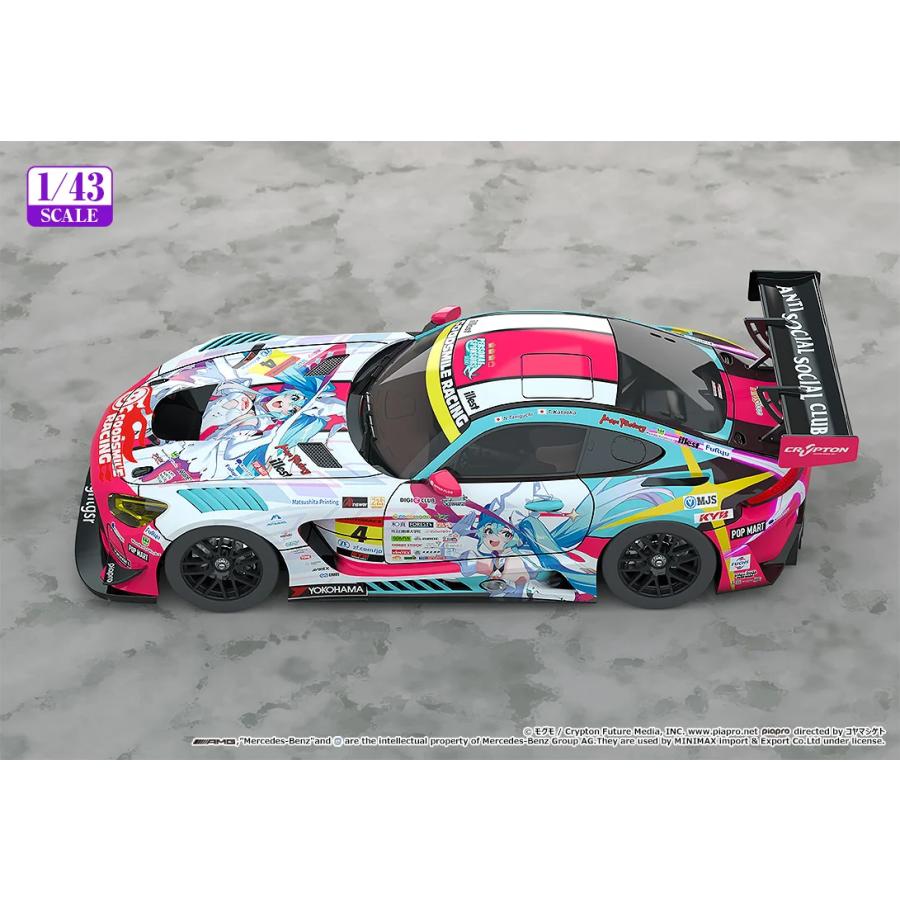 1/43 グッドスマイル 初音ミク AMG 2024 開幕戦Ver. : GSR 1/43 グッドスマイル 初音ミク AMG 2024 開幕戦Ver. : GSR