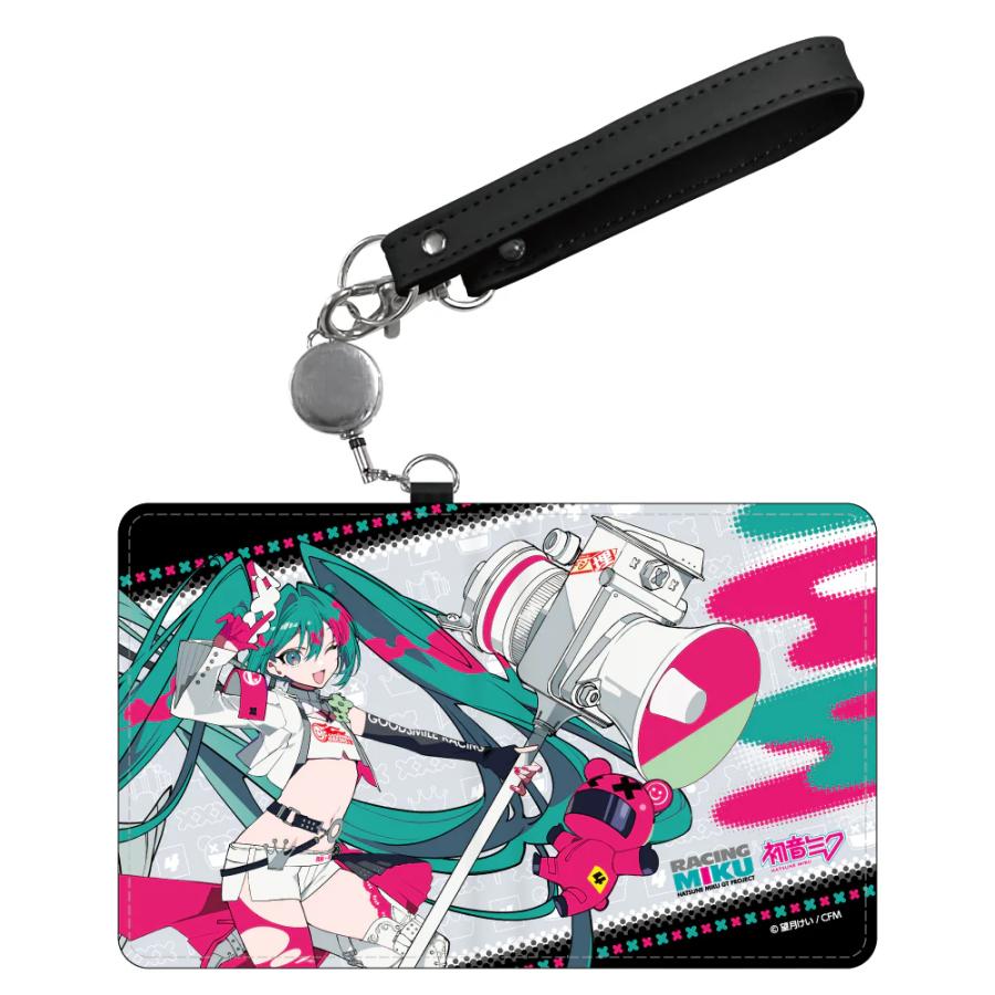 初音ミクProject DIVA二つ折りパスケース&ミニハンカチ レーシングミク 2025Ver. パスケース vol.2 : GSR ショップ by FOREST