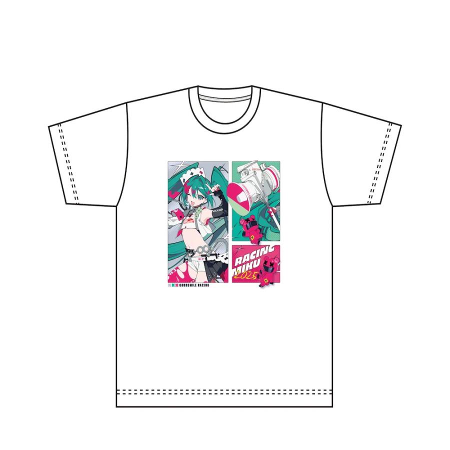 レーシングミク 2025Ver. Tシャツ 綿100％ : GSR ショップ by FOREST