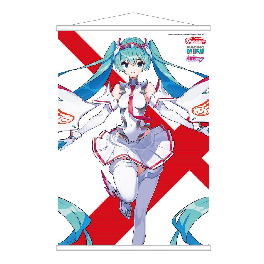 B2タペストリー レーシングミク SPA 2025応援Ver. キービジュアル