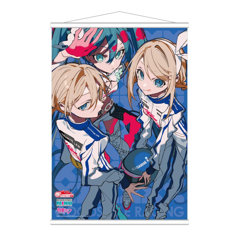 B2タペストリー レーシングミク 2025 応援イラスト Rd.2 : GSR