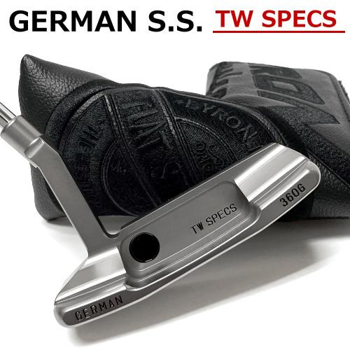 GERMAN S.S. 360G TW SPECS シャンペーンブラック仕上げ : GSSパター 