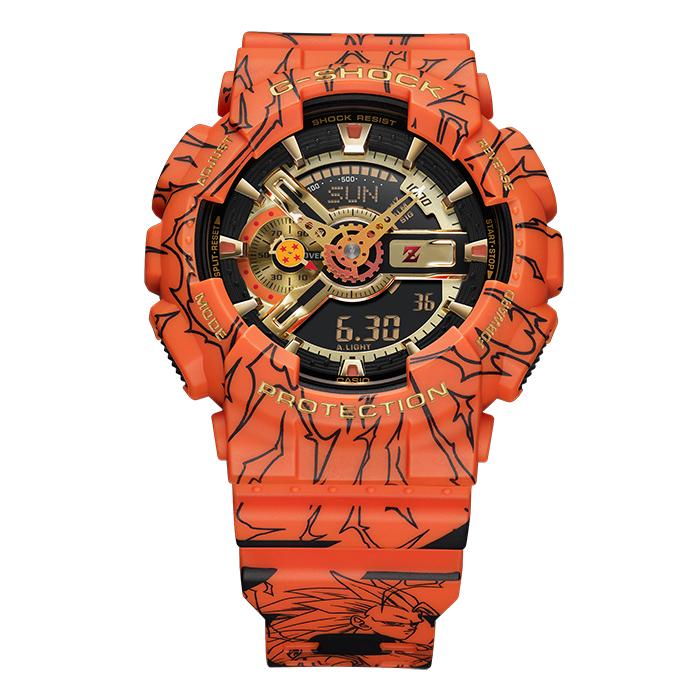 ドラゴンボールZ G-SHOCK タグ付き GA-110JDB-1A4JR G-SHOCK”×「ドラゴンボールZ」コラボレーションモデル
