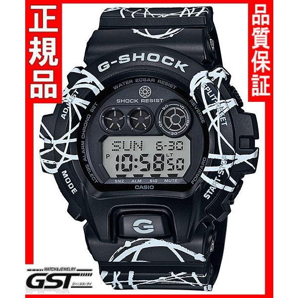 限定品GショックカシオGD-X6900FTR-1JR腕時計 FUTURAコラボレーションモデル メンズ黒色(黒色〈ブラック〉)｜gst