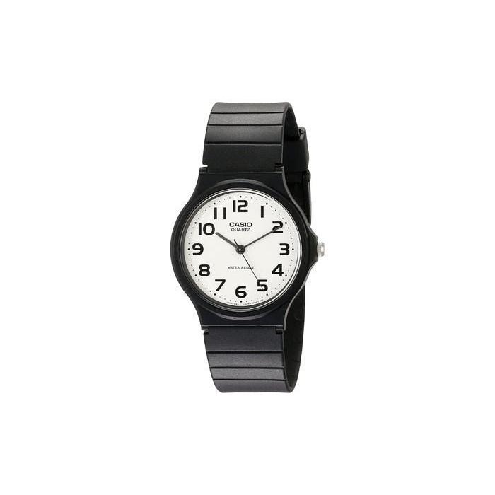 送料無料　チープカシオ 逆輸入品 メンズ 腕時計 アナログ スタンダードMQ-24-7B2LCK(黒色〈ブラック〉)｜gst