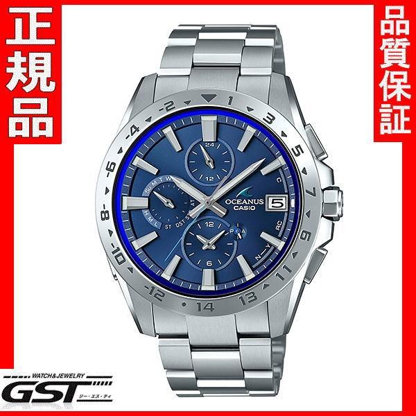 【希少•美品】CASIO OCEANUSソーラー電波OCW-T3000-2AJF OCEANUS 送料無料カシオ 正規国産品 OCW-T3000-2AJF オシアナス