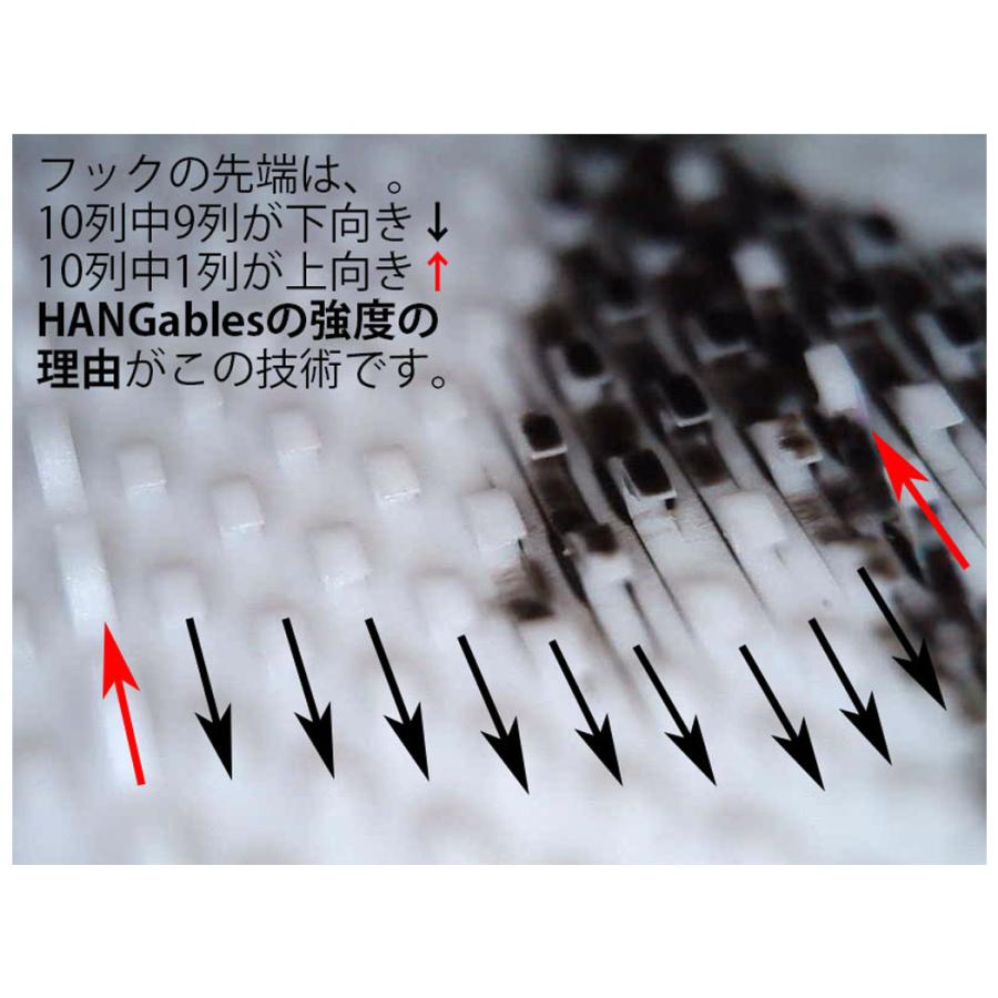 ベルクロブランド HANGables 95223 原状回復+強力壁面取り付け 縦7.6cm横4.4cm L型８組 粘着 剤付  取扱い終了につき 在庫限り |  | 09