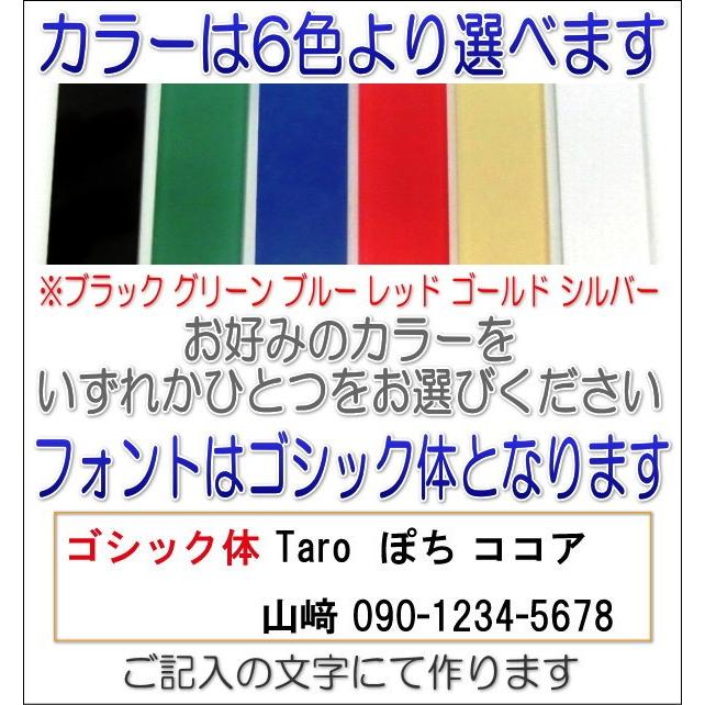 名入れペット迷子札アクリルネームプレート デューSサイズ6007 |  | 02