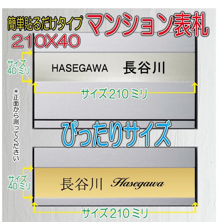マンション 団地 集合住宅用表札 アクリルプレート ジャストサイズaタイプ2列 210x40mm R01b R01b ギフトスタジオプレシャスハート 通販 Yahoo ショッピング