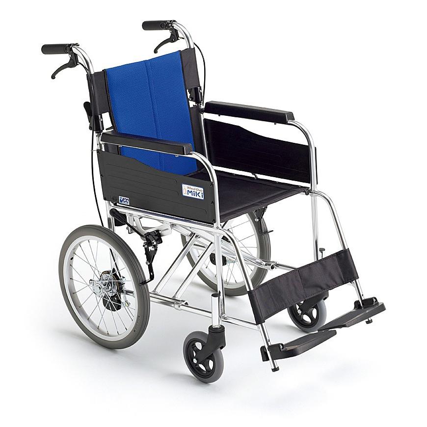 ミキ 介助式 車椅子 ノーパンクタイヤ BAL-2 介助式車いす 標準型 BAL-2 (ノーパンクタイヤ) ミキ Miki