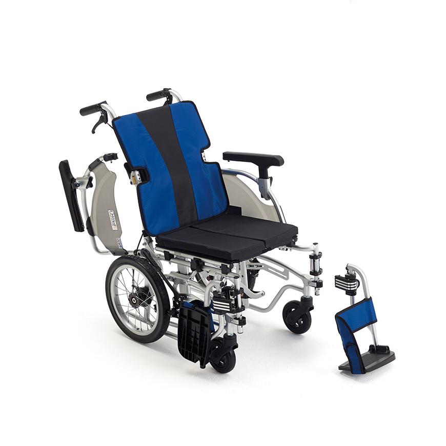 ネクストコア プチ 自走用車いす NEXT-10B / 座幅40cm ＃F-2（ブルー