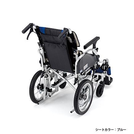 MiKi（ミキ）アルミ製モジュール介護型車椅子 MEF-14_3