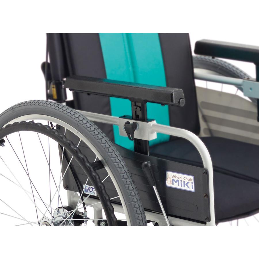 MiKi ミキ MBY-41B 自動ブレーキ付車椅子 ロータイプ : G style on