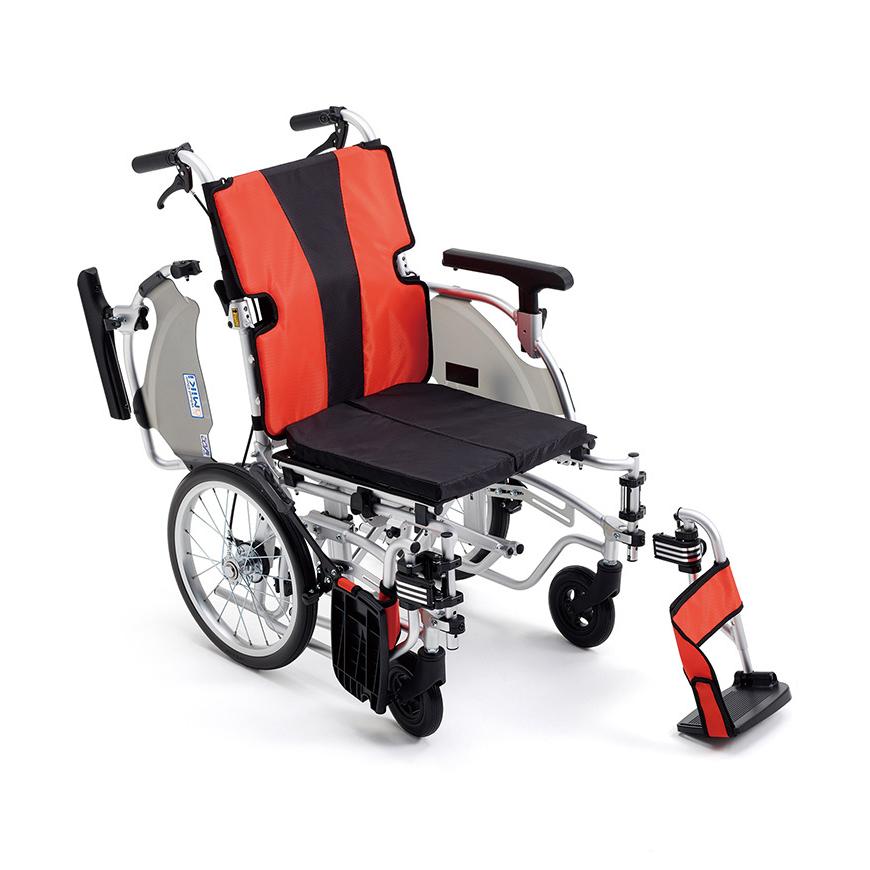 介助車椅子アルミ製MIKI ミキ MiKi（ミキ）アルミ製モジュール介助型車椅子 MYU-16 : G style