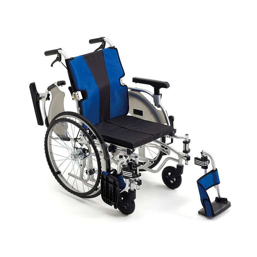 美品！ミキ　MIKI 車イス MiKi/ミキ】 自走式ワイド車いす KJP-2M【車椅子販売のお店 YUA】