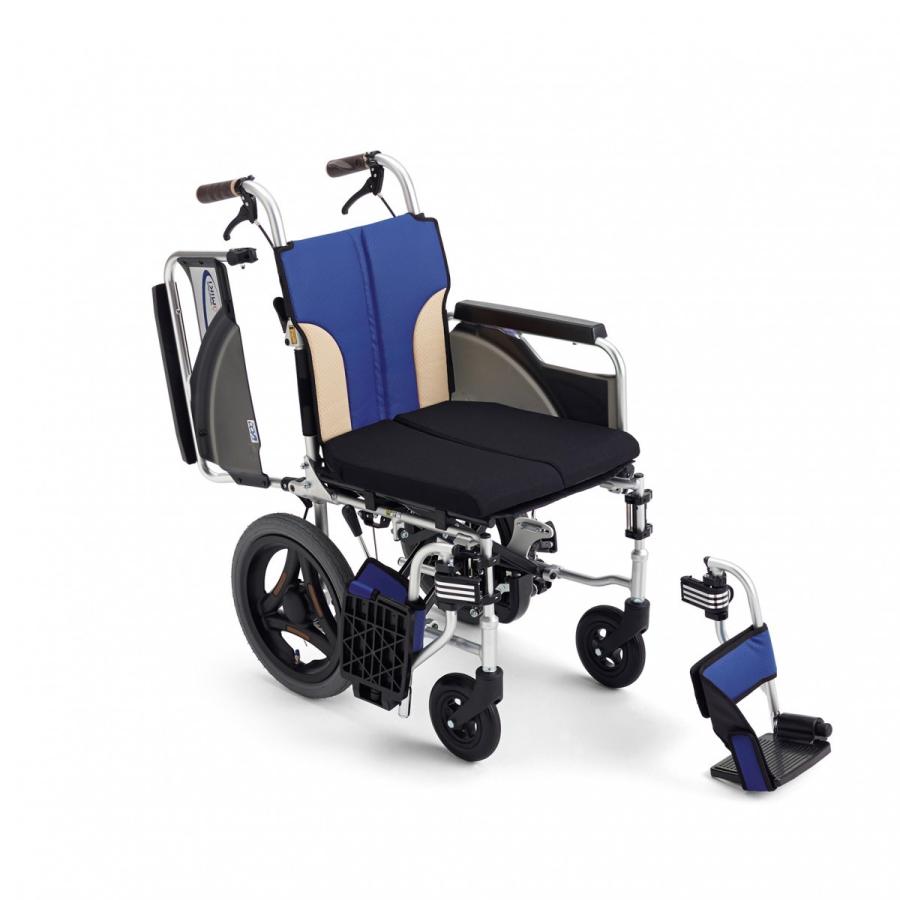 MiKi ミキ SKT-200B 自動ブレーキ付介助型車椅子【 新スキット】 : G