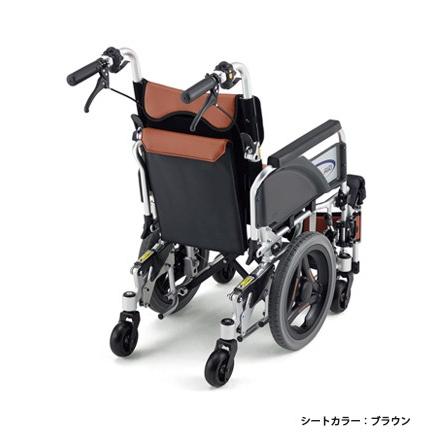 MiKi（ミキ）アルミ製介助型車椅子 【新スキット】SKT-600 コンパクト6