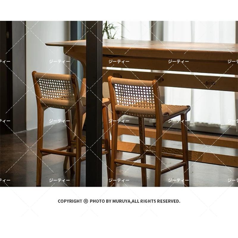 (新品未使用)ハイチェア　カウンターチェア　椅子　チェア　天然木 楽天市場】カウンターチェア カウンター バー バーチェア