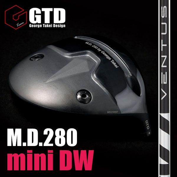 《フジクラ VENTUSブラック》MD280 ミニドライバー：ダスティンジョンソン使用モデル｜gtd-golf-shop