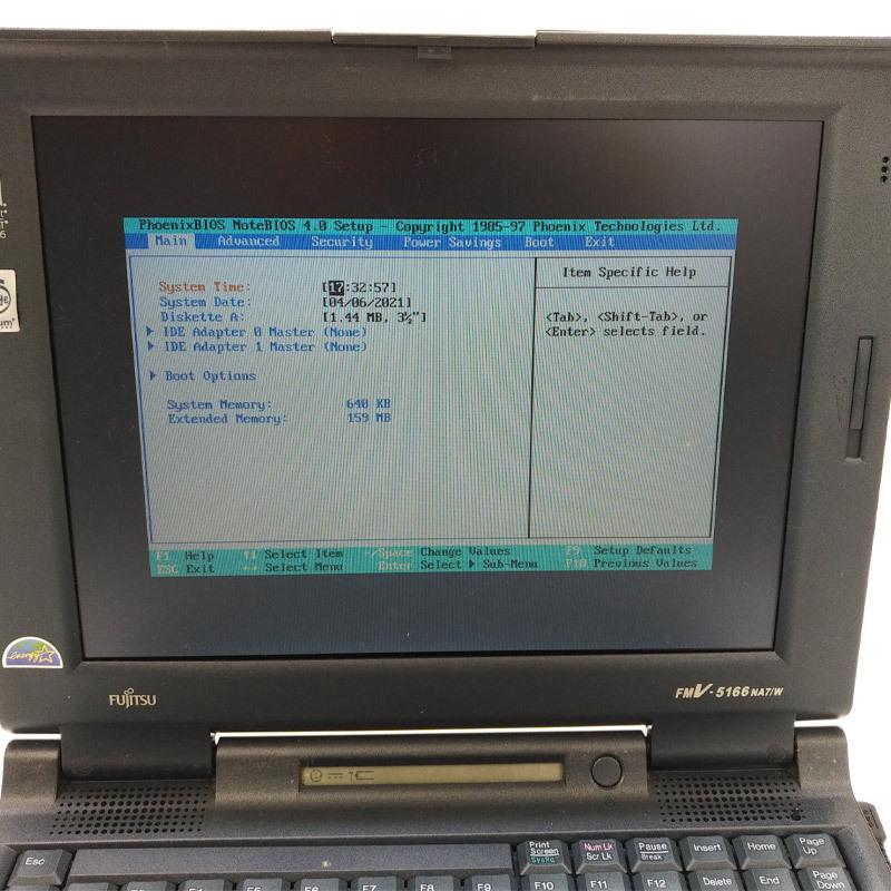 FMV ジャンク品 富士通 FMV-5166NA7/W ジャンクPC ジャンクパソコン