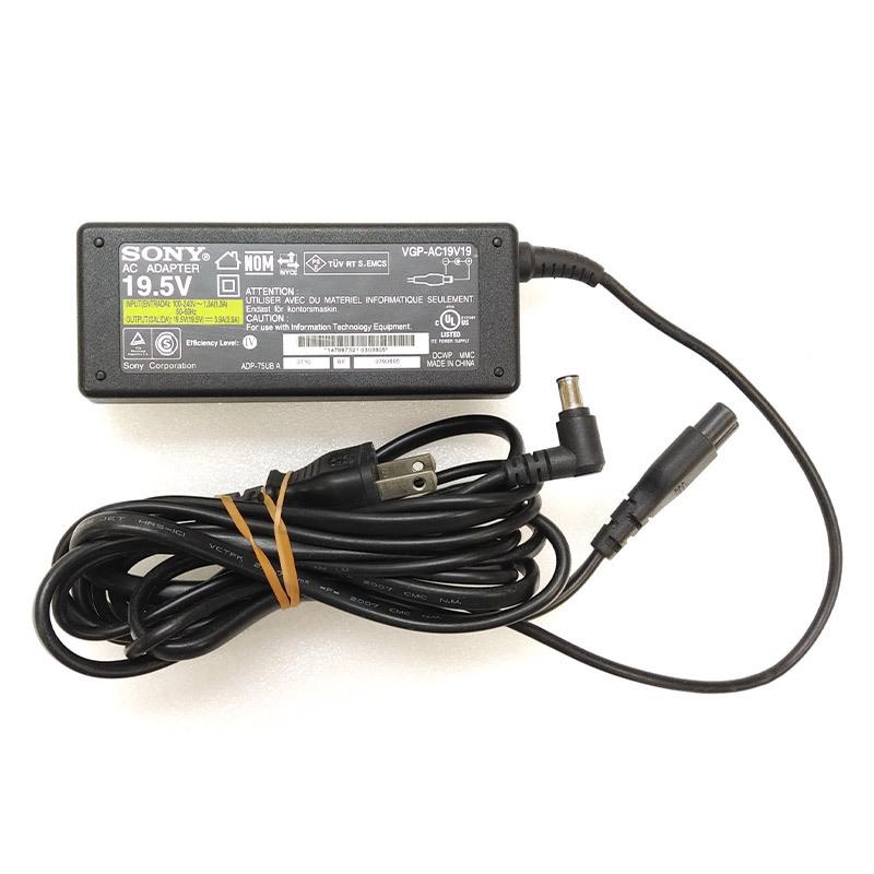 中古ACアダプタ 純正ACアダプタ SONY VGP-AC19V19 電源ケーブル付属 | SONY