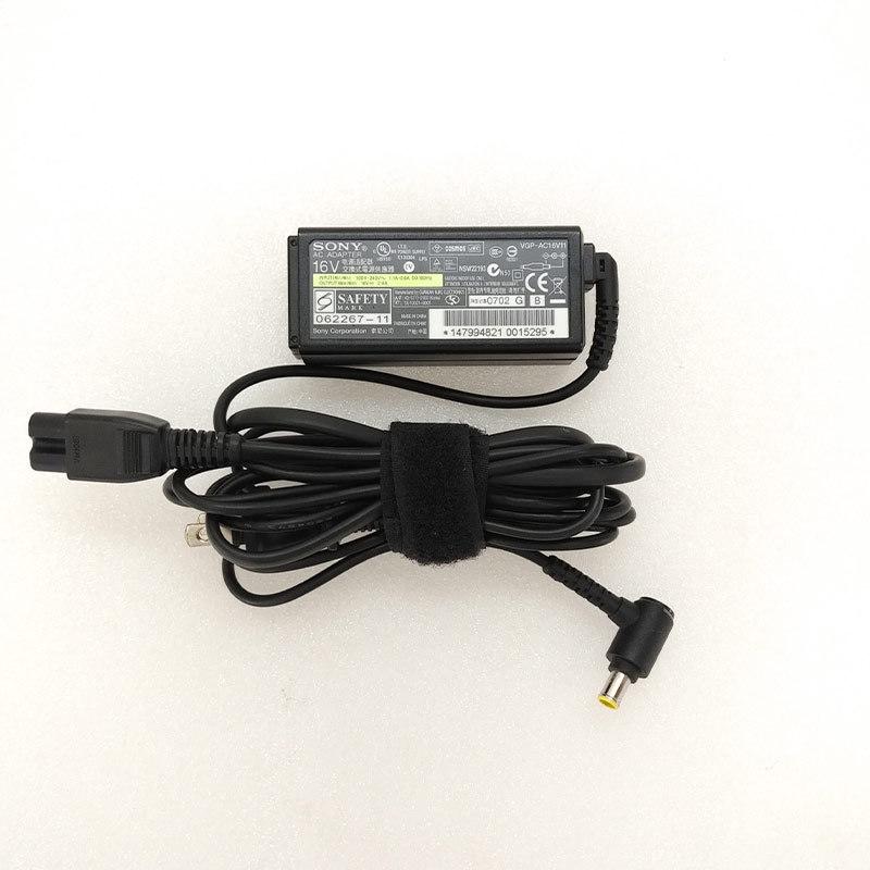 中古ACアダプタ 純正ACアダプタ SONY VGP-AC16V11 電源ケーブル付属 | SONY
