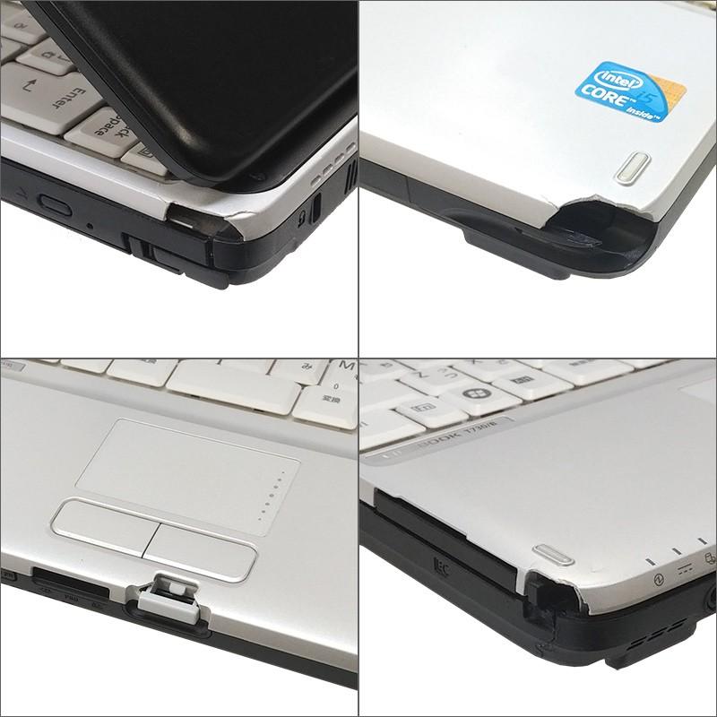 訳あり 中古 ノートパソコン Windows7 富士通 LIFEBOOK T730/B Core i5-2.66Ghz メモリ3GB HDD160GB DVDマルチ 12.1型 WPS Office / 3ヵ月保証 | 富士通 | 03